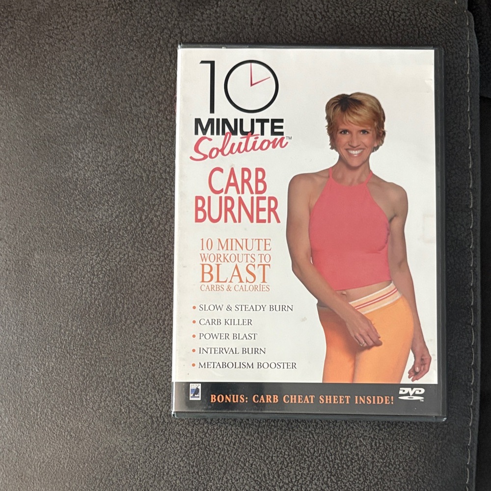 10 Minute Solution Carb Burner 10 Min. Workouts to Blast Carbs & Calories DVD 📀